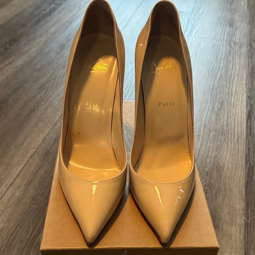 Christian Louboutin  Pigalle Follies 100 patent leather